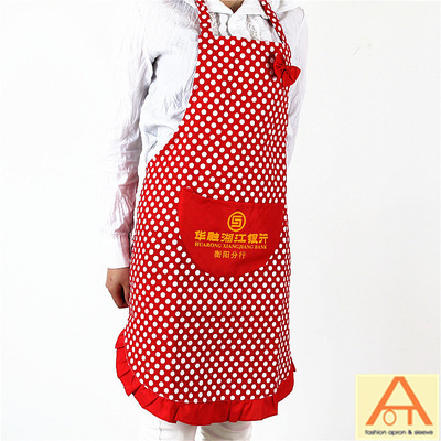 【厂家直销 纳兰朵朵 可定制广告围裙帆布点子可印logo 005】价格,厂家,图片,围裙,义乌市敏达日用品-