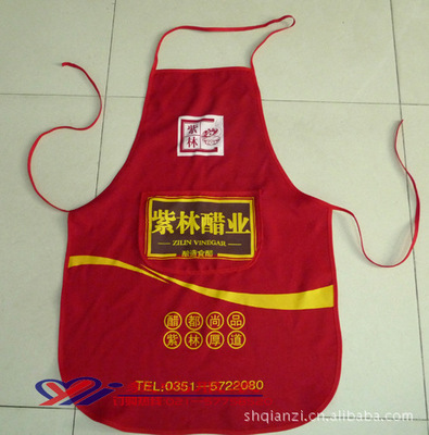 【上海实体工厂专业订做各种产品促销广告防水围裙】价格,厂家,图片,制服、工作服,上海浅紫实业-